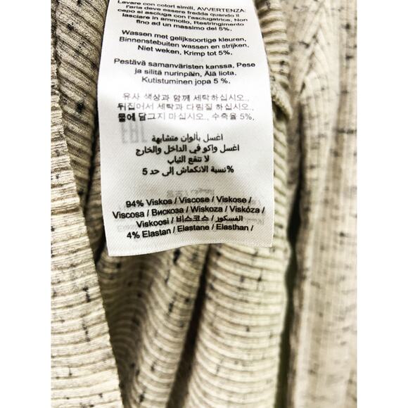 By Malene Birger Nimas Blouse Oyster Grey Crewneck Blouse Long Sleeve Size 2XS - Picture 5 of 8